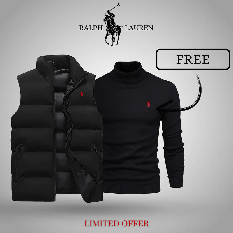 Weste + Gratis-Pullover (AUSVERKAUF)