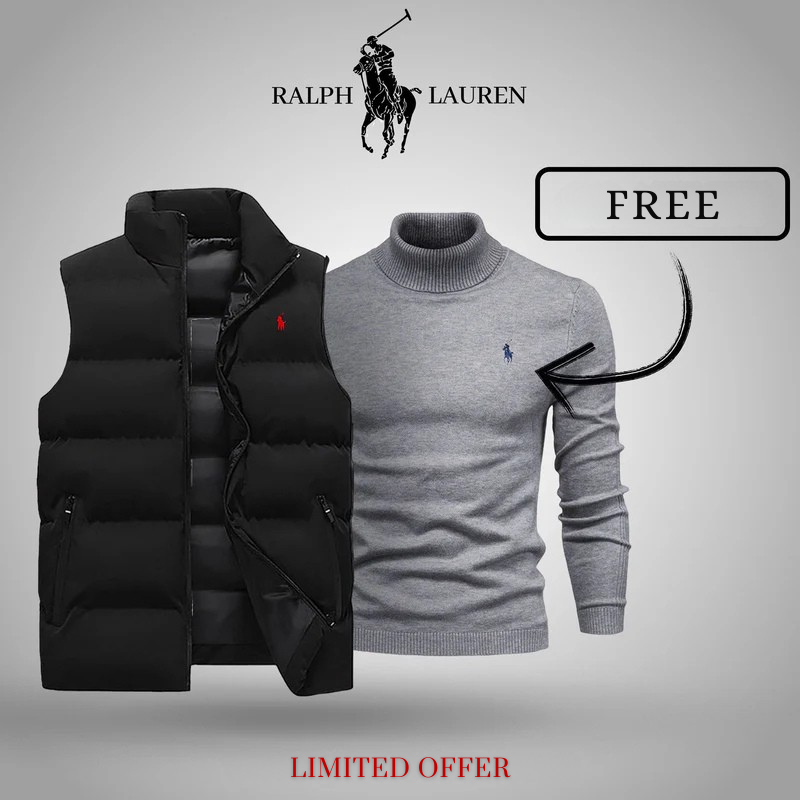 Weste + Gratis-Pullover (AUSVERKAUF)
