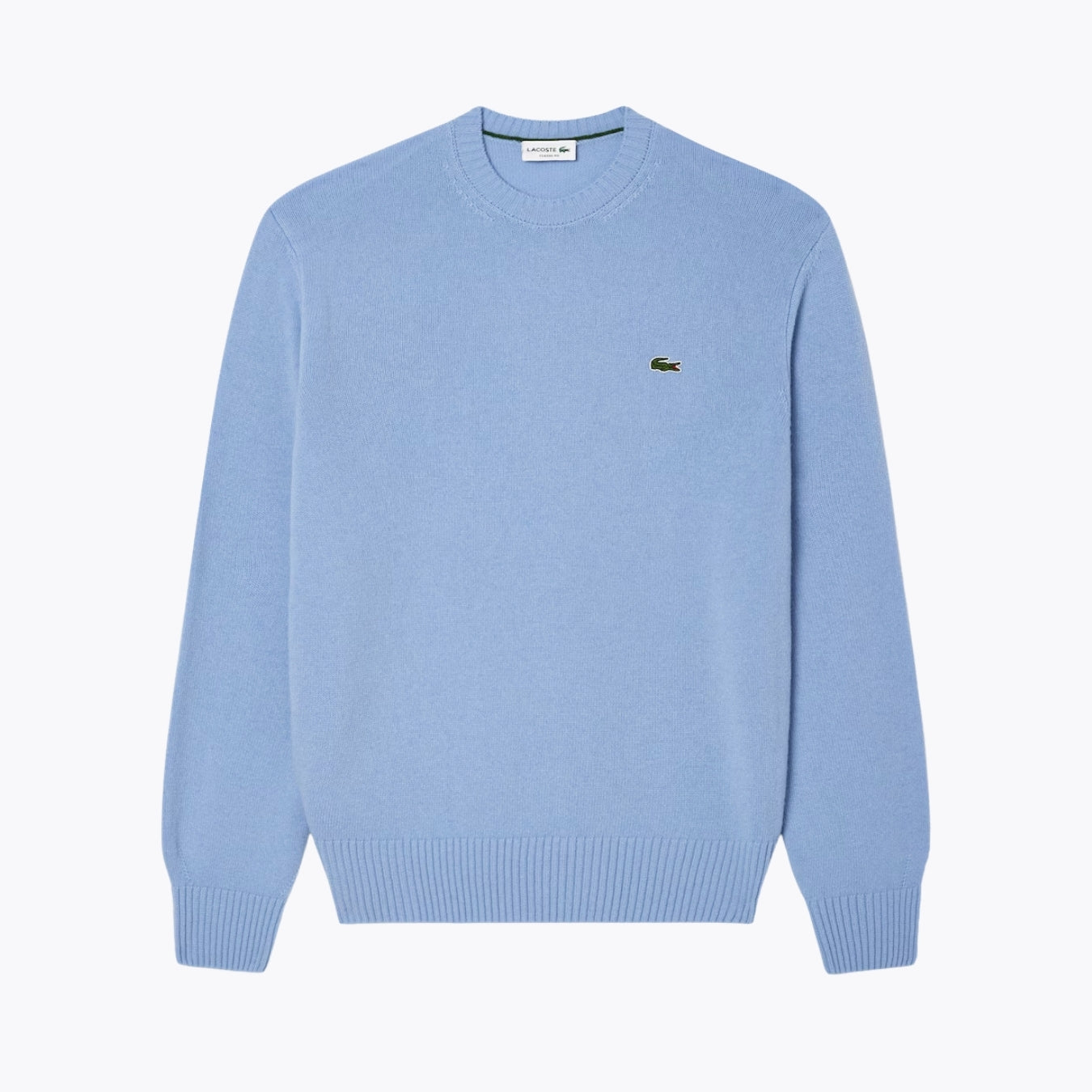 LC Pullover aus kardierter Wolle mit Rundhalsausschnitt
