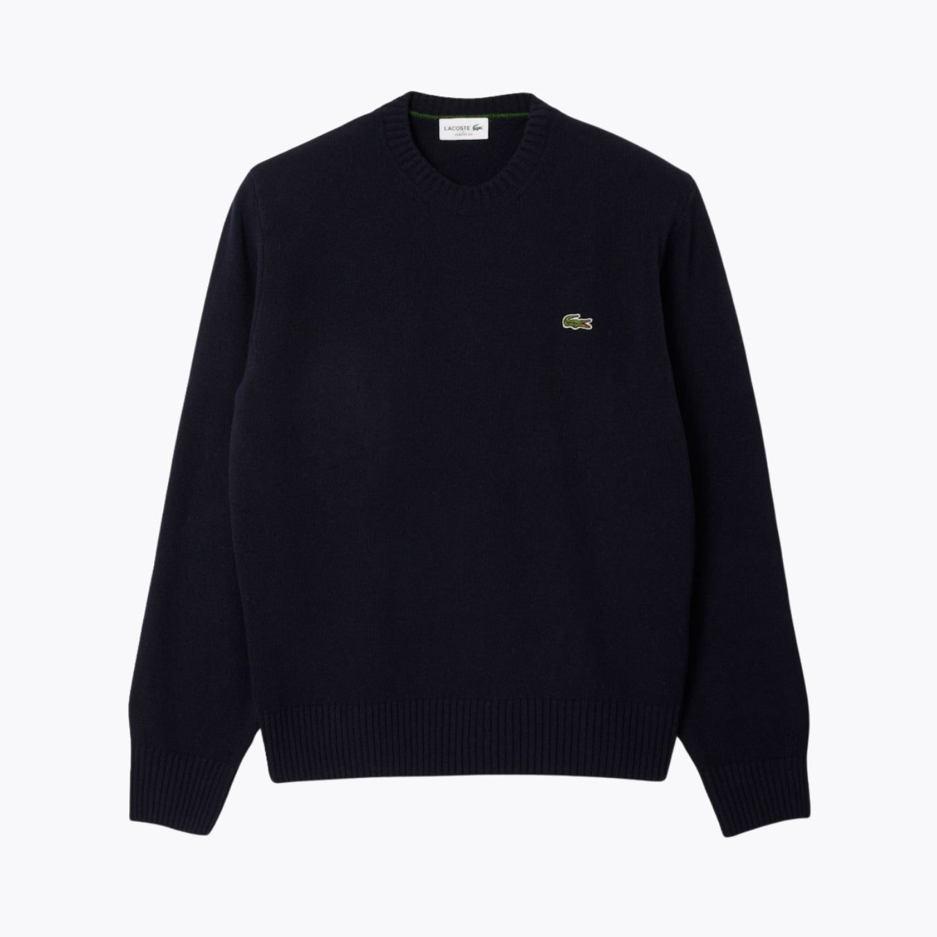 LC Pullover aus kardierter Wolle mit Rundhalsausschnitt