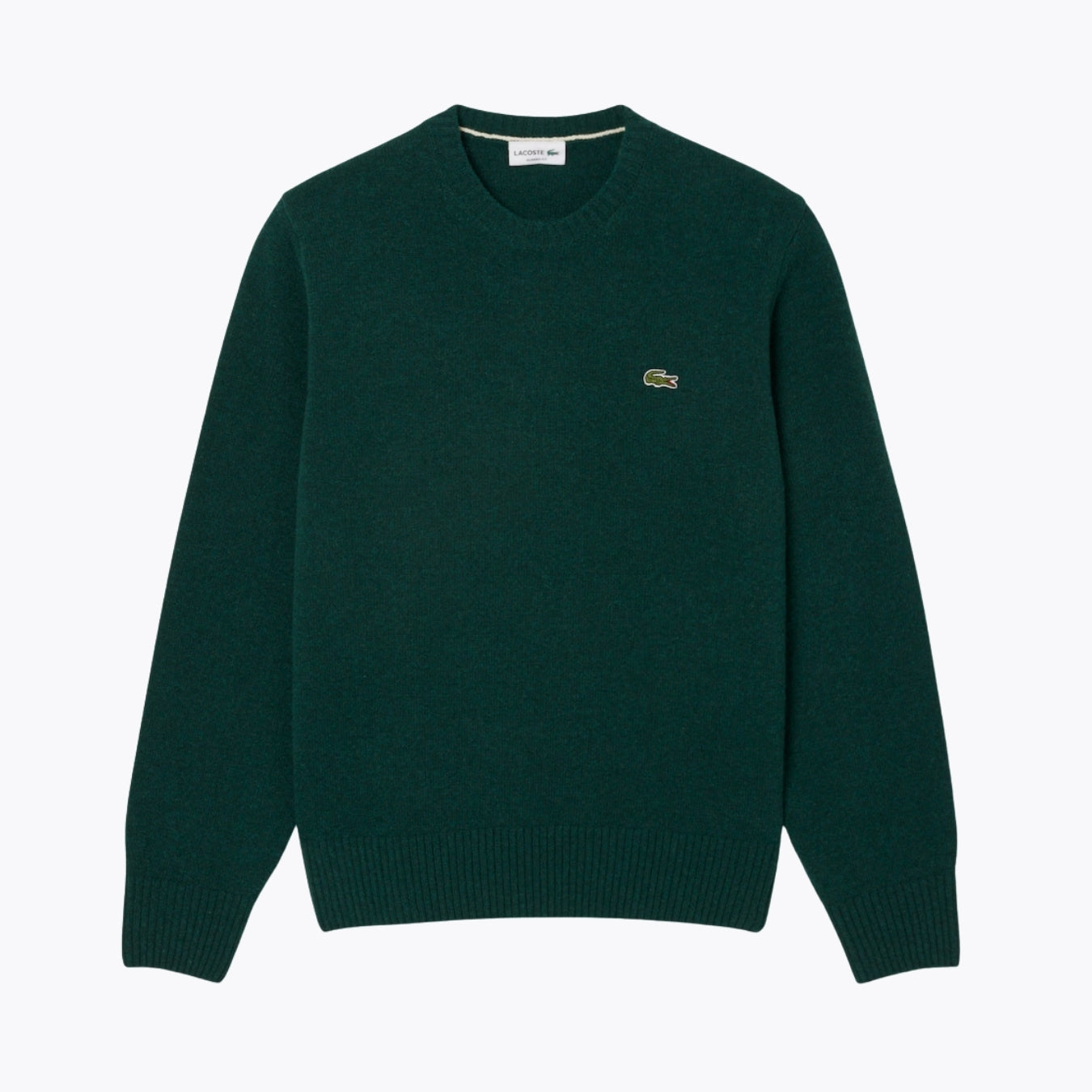 LC Pullover aus kardierter Wolle mit Rundhalsausschnitt